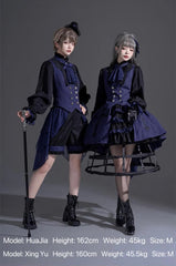 CastleToo - Evil Twins - Ouji Lolita Dress Lolita Vest Shirt Shorts Skirt Set