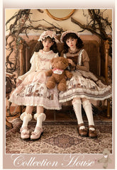 Mademoiselle Pearl - Lovely Lolita Dress OP Cloak Blouse SK Set