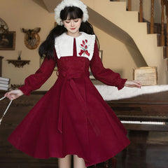 Letters from Unknown Star - Tulip Coat - Winter Elegant Lolita Dress Overcoat