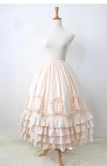 Cha Cha CCK - Court Style Lolita Skirt Retro Chiffon Petticoat