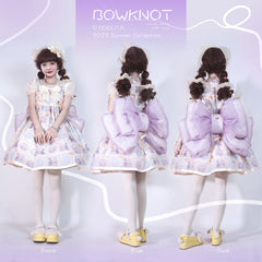 Boguta - Satin Butterfly Bow Bag Versatile Elegance Lolita Bag