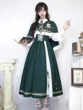 Letters from Unknown Star - Time Traveler - Winter Lolita Strap Skirt Long Sleeve Shirt