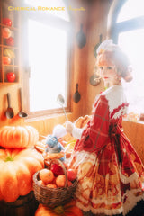 Chemical Romance - Freshly Baked Bread - Sweet Lolita OP Dress Long Sleeve Dress