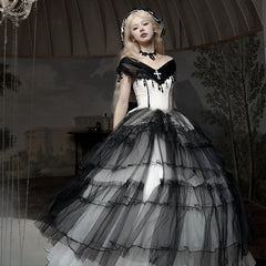 Daydream Whisper - Aphrodite - Gothic Lolita JSK Bridal Wedding Lolita Dress