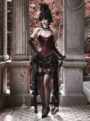 Blood Supply - Duchess - Velvet Gothic Lolita Dress, Corset & Skirt