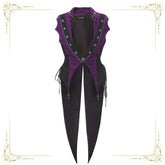 Immortal Thorn - Eternal Crimson Moon Forest - Ouji Lolita Tailcoat Jacket