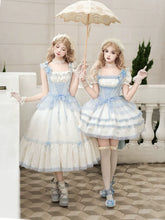 With PUJI - Sea Salt Iced Tea - Classic Lolita Dress, Fishbone Bodice