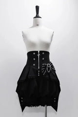 Princess Chronicles - Fancy Trick - Retro Ouji Lolita Black Shorts Dark-themed