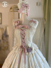 Miss Point - Forest Waltz - Cotton Lolita Camisole Embroidered Cami Top