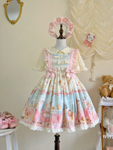 MeowMeow - Sheep Pattern Waltz Princess Lolita JSK Salopette