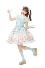 NanShengGe - Sheep Party - Sweet Lolita Jumper Dress Print SK