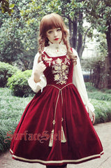 Surface Spell - Bourbon Dynasty - Gothic Lolita Embroidery JSK