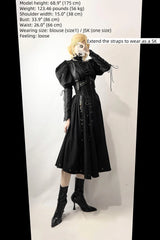 FOXTROT - Ghost Ship - Gothic Lolita Pirate JSK & Mutton Sleeves Blouse
