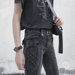 Arca et Ovis - Little Devil - Gothic Lolita Pants High Resilience Ouji Jeans