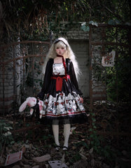 Caged Bird Hotel - Alice - Kawaii Lolita Dress OP Dress Sleepwear
