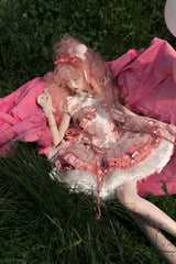 Dream Nuclear Island - Dream Nuclear Bubbles - Pink Sweet Lolita Corset & Tiered SK