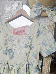 Miss Point - Customized Vintage Sweet Elegant Rose Skirt