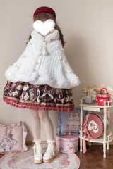 MIST - Sweet Bliss - Sweet Lolita Cape Winter Lolita Sweater Coat