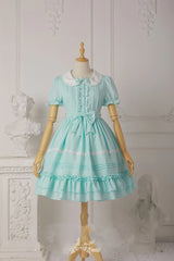 Strawberry Witch - Ice Cream Puffs - Sweet Lolita OP