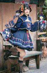 Sakurahime - Little Zombie - Zombie Lolita Jumper Dress Cute Lolita Coat Set