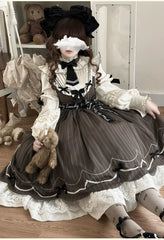 Buling Moon - Sweetheart Puppet - Retro Lolita OP Elegant Daily Lolita Dress