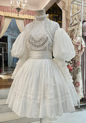 Lace Garden - Cool Summer - Vintage Lolita Victorian Shirt