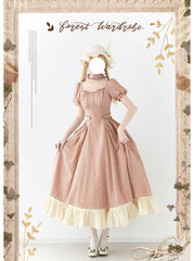 Forest Wardrobe - Chantilly Forest - Classic Lolita OP Dress With Square Neck & Underskirt