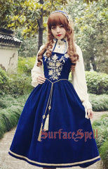 Surface Spell - Bourbon Dynasty - Gothic Lolita Embroidery JSK