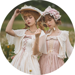 Miss Point - Woody Rose - Retro Classic Lolita JSK