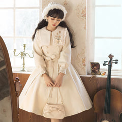 Letters from Unknown Star - Tulip Coat - Winter Elegant Lolita Dress Overcoat