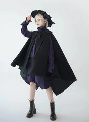 Princess Chronicles - Ouji Lolita Prince Black Bow Cloak