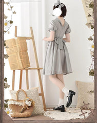 Forest Wardrobe - Forest Gallery - Classic Lolita OP Dress Country Style Tencel Dress