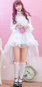 G.L.P - Sweet Lolita Dress Lace Long Sleeve Dress