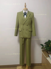 La Pomme - Linen Story - Playful Stripes Customized Shorts/Long Pants