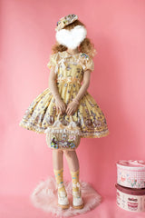 Chemical Romance - Hello Duck - Kawaii Lolita JSK Duck Print Lolita Dress