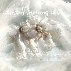 Dawn and Morning - Flower Wedding Lolita Accessories Headdress Set
