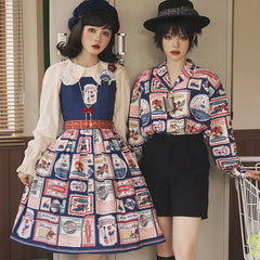 Miss Point - Vintage American Double-layer Lolita Blouse