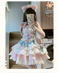 Platycodon House - First Love Bear - Sweet Lolita JSK Dress Idol Lolita Puffy Dress