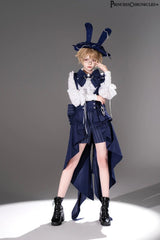 Princess Chronicles - Rabbit Theater - Ouji Lolita Suspender Waistband Shorts Set