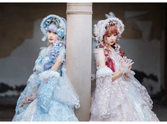 Cat Fairy - Cherry Blossom Girl - Gorgeous Lolita JSK Dress Tea Party Dress