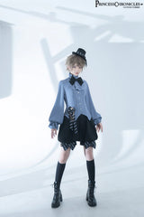 Princess Chronicles - Narrative Rule - Ouji Lolita Prince Shorts Set Long Vest