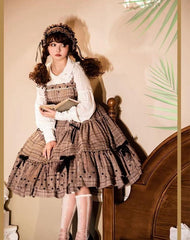 Dawn and Morning - Forest Diary - Plus Size Lolita Dress Suit Elegant CLA Lolita JSK