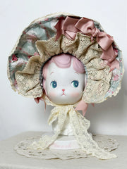 Miss Point - Lilyka Garden - Classic Lolita Headdress and Necklace Brooch Bow Trailing