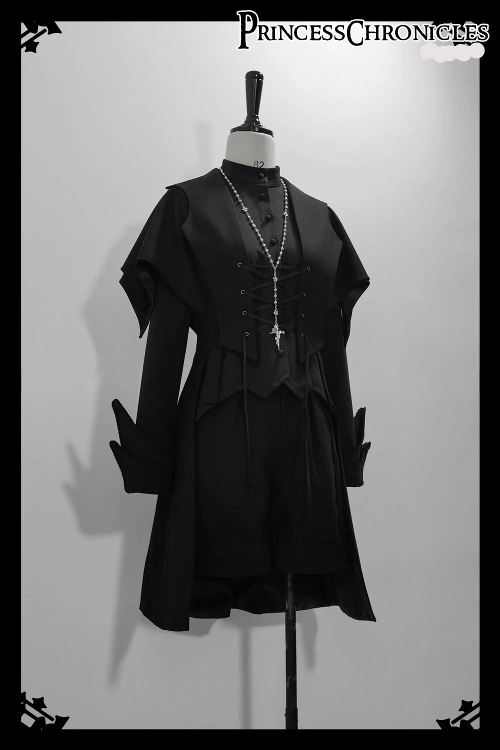 Princess Chronicles - Yan Ye - Ouji Lolita Swallowtail Long Vest