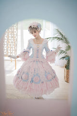 Sentaro - Snow Ear - Rococo Lolita OP Tea Party Dress