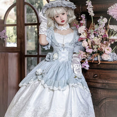 Rose Island - Fairytale Dance - Princess Lolita OP Halter Neckline Dress