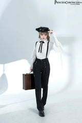 Princess Chronicles - Xuan Yin - Vintage Ouji Lolita Shirts Male Lolita Pants