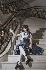Cornfield Lolita - Gilded Pointer - Elegant Classic Lolita Skirt Suit Punk Lolita Style