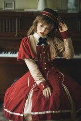 Miss Point - Elegant Lolita Coat - Golden Movement Customized Short Coat