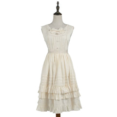 Strawberry Witch - Elegant Lolita Jumper Dress Solid Color JSK